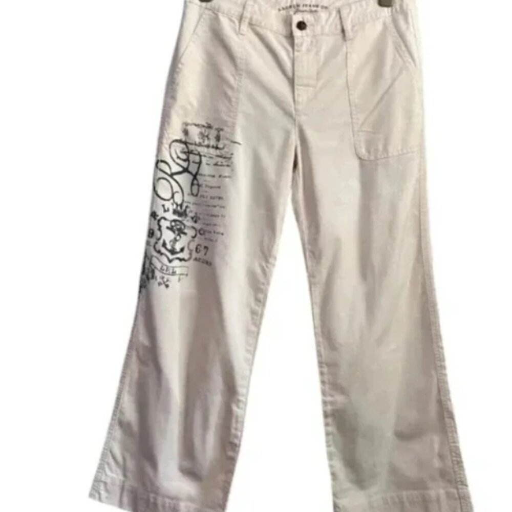 RALPH LAUREN Vintage Stencil Pants Size 10